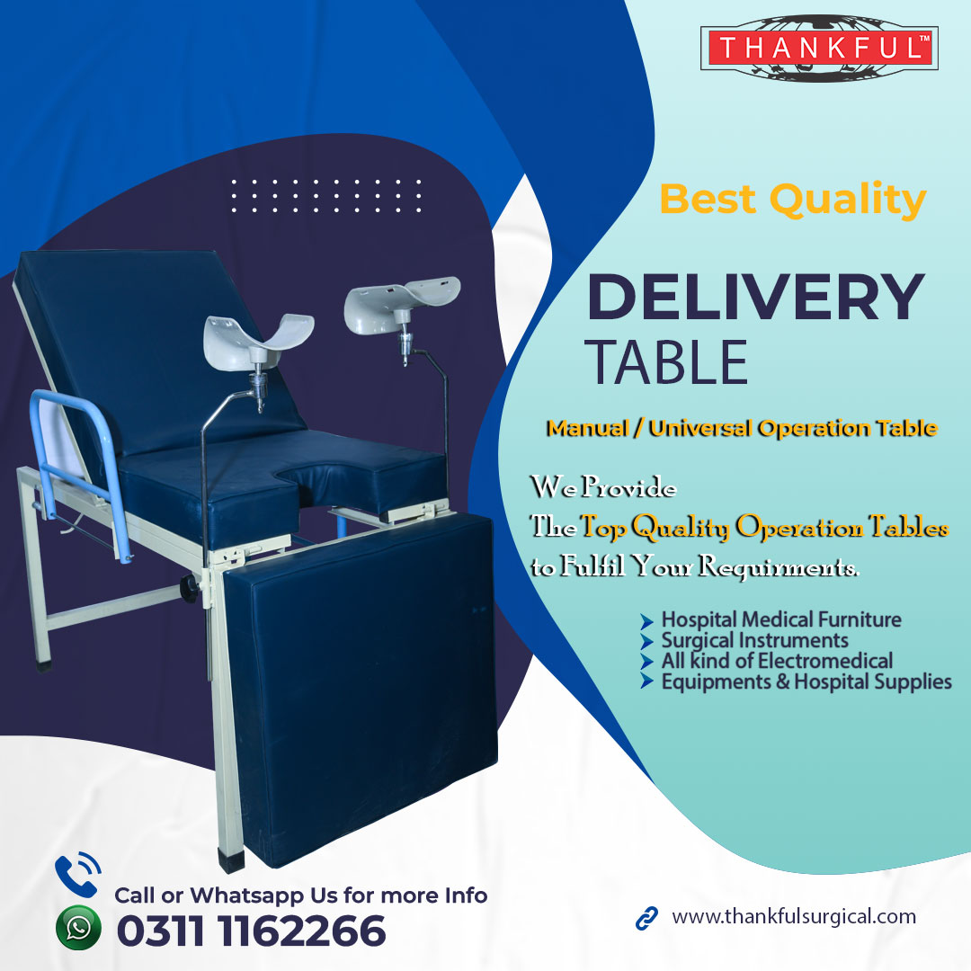 Delivery Table in Lahore, Pakistan