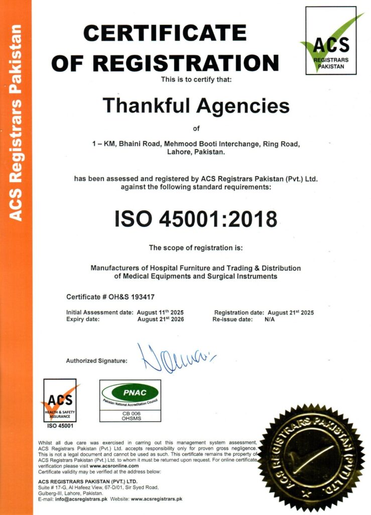ISO 45001 2018