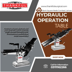 Hydraulic Operation Table in Pakistan